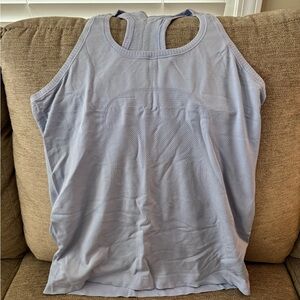 lululemon athletica Light Blue Tank Top